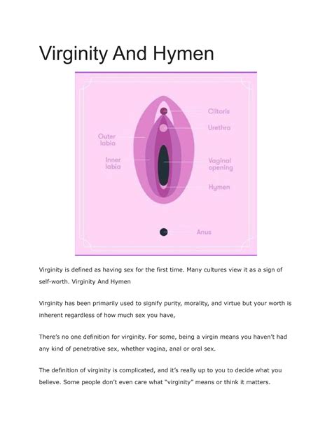 Virgin Sex .